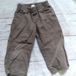 Circo brown toddler pull-on chinos sz 2T